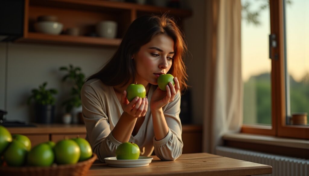 Dîner léger : pourquoi croquer une pomme le soir peut favoriser la perte de poids