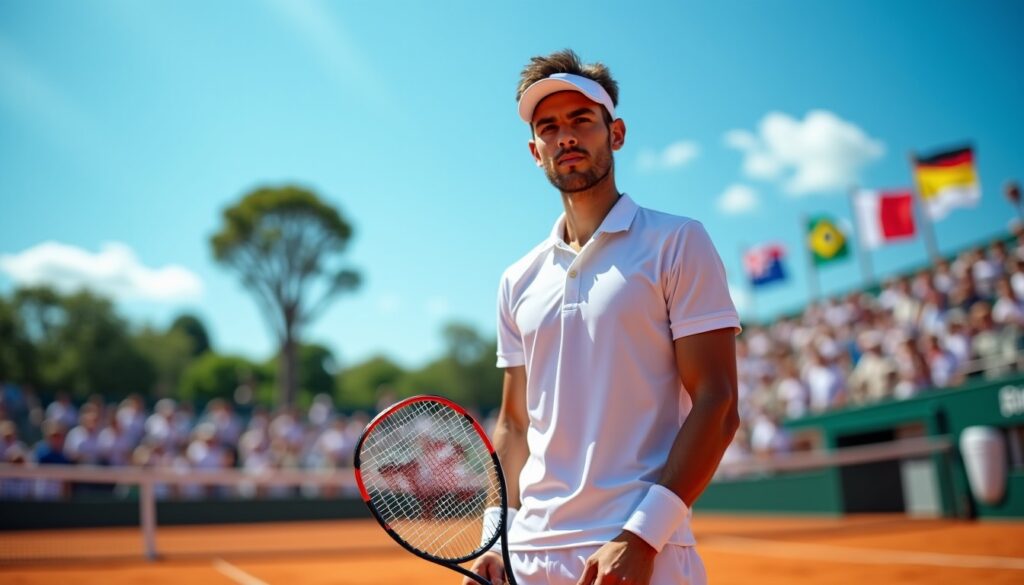 Léonard François : voyage au cœur d'une carrière marquante sur la scène mondiale du tennis